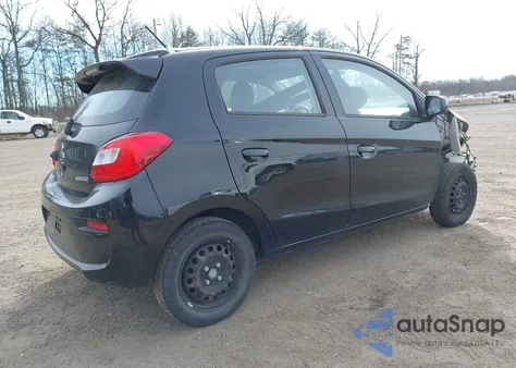 2019 Mitsubishi Mirage Es z USA, uszkodzony, nr VIN ML32A3HJ2KH006636